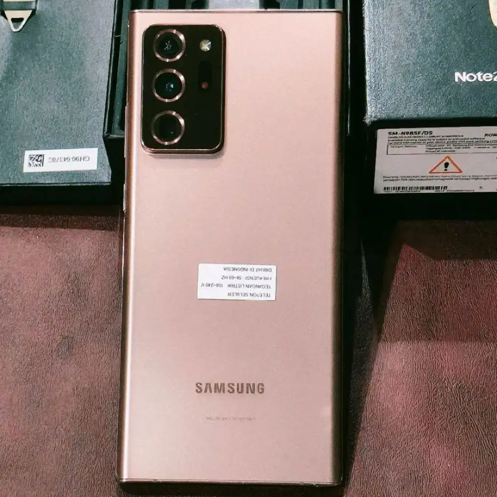 Samsung Note 20 Ultra 8+256gb Sein  Mulus
