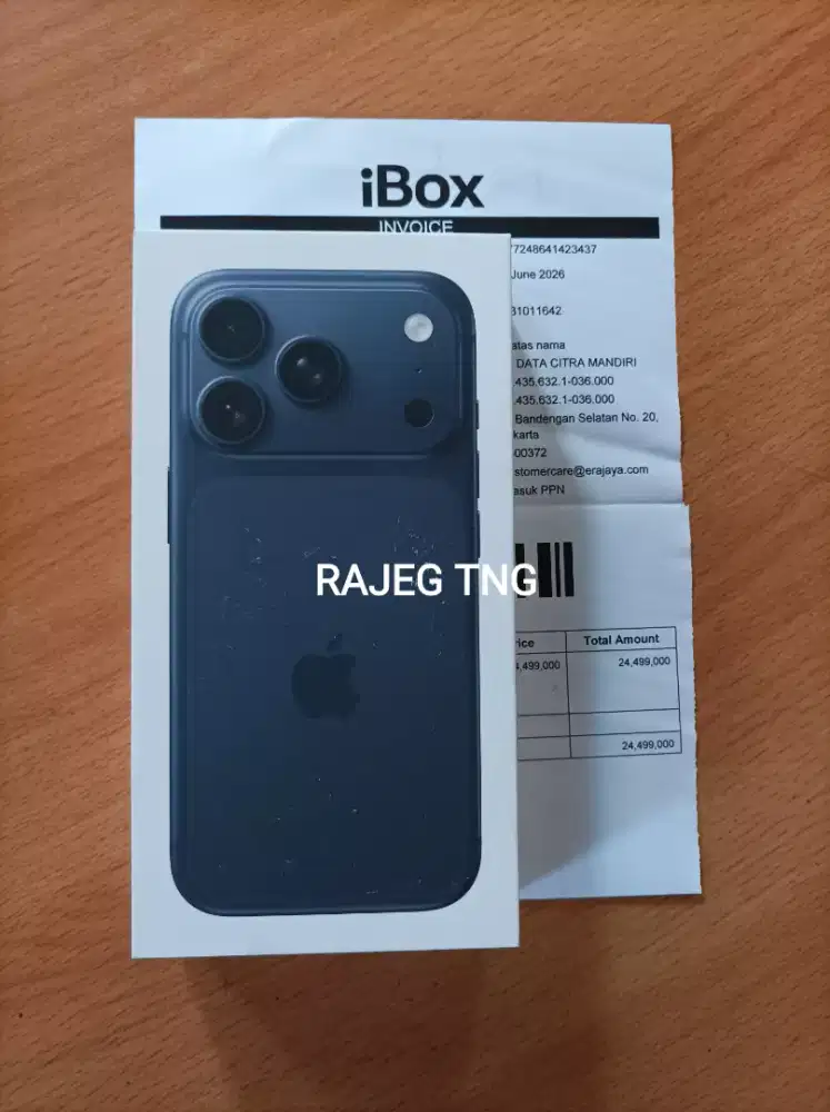 iPhone 17 Pro 256GB Deep Blue [New] Harga Net