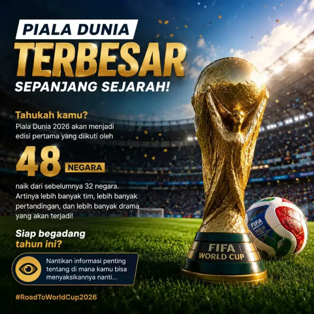 Antena Digital siaran piala dunia live,se surabaya