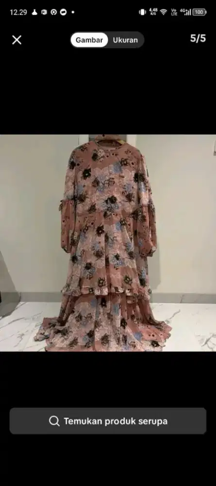 Busana muslim XL to XXXL , LD 110 s/d 140