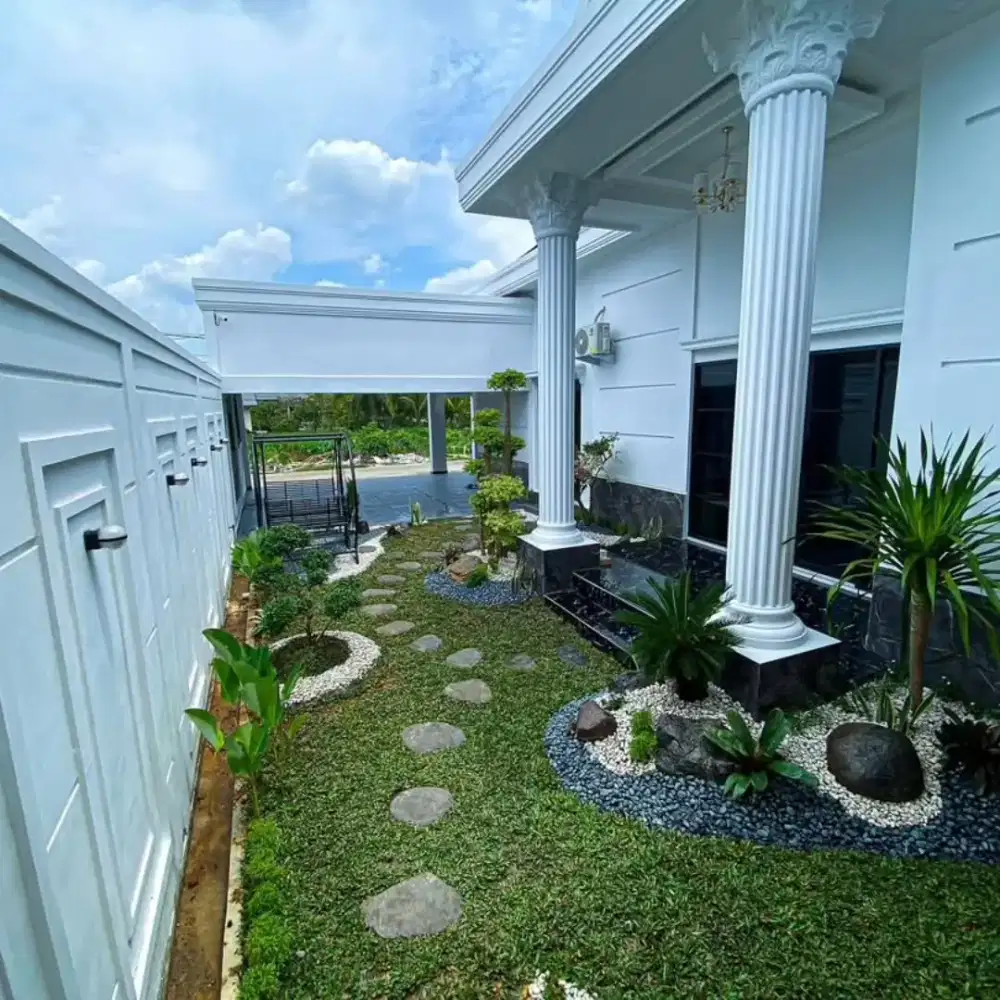 Dekorasi pembuatan taman minimalis & taman modern