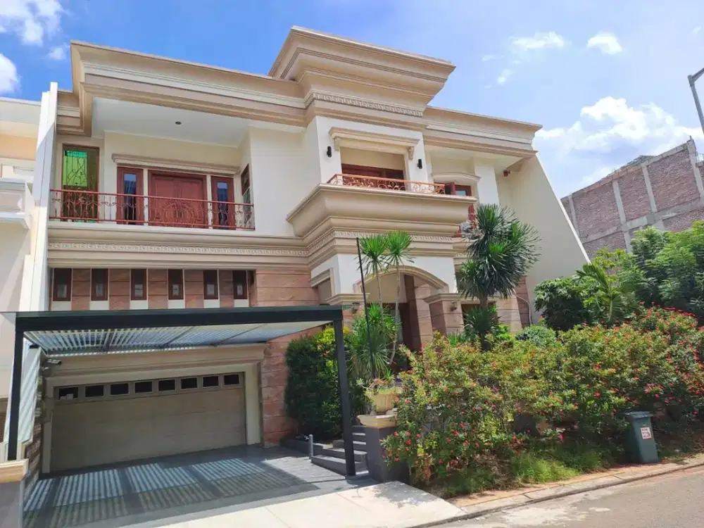 RUMAH MEWAH 2LT FULL FURNISH DI BUKIT GADING MEDITERANIA KELAPA GADING JAKARTA UTARA