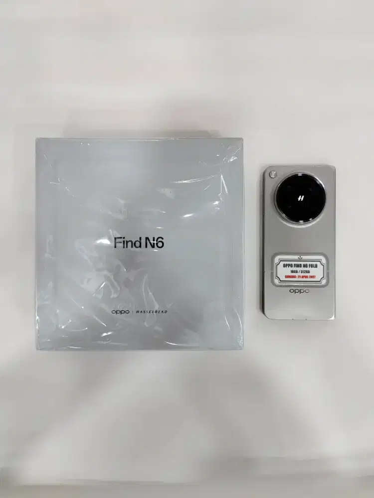( Second ) OPPO Find N6 Fold 16/512GB Stellar Titanium | Fullset