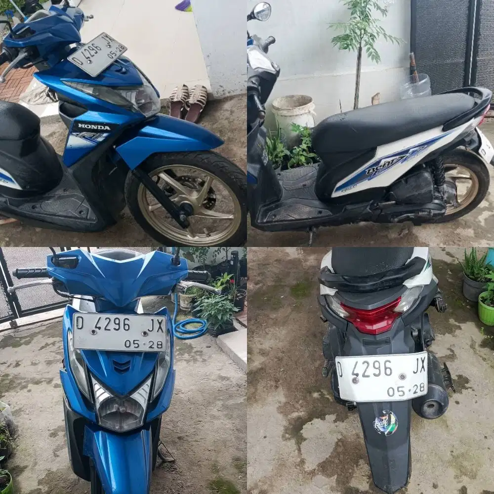 Honda Beat 2013 Mulus Kumplit pemilik pertama Serius Datang Langsung