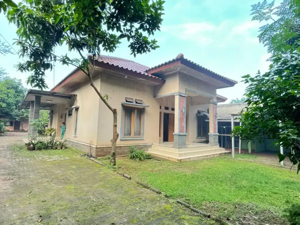 Dijual Rumah Dan Tanah Di Jalan Raya Puspitek Setu Tangerang Selatan