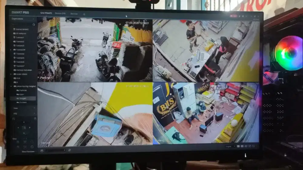 kamera cctv instalasi pasang dan servis siap ke lokasi,sidoarjo