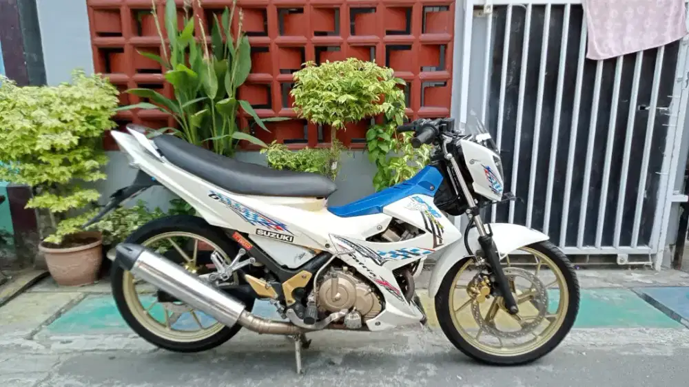 satria fu 2014 mesin sehat body mulus bagus