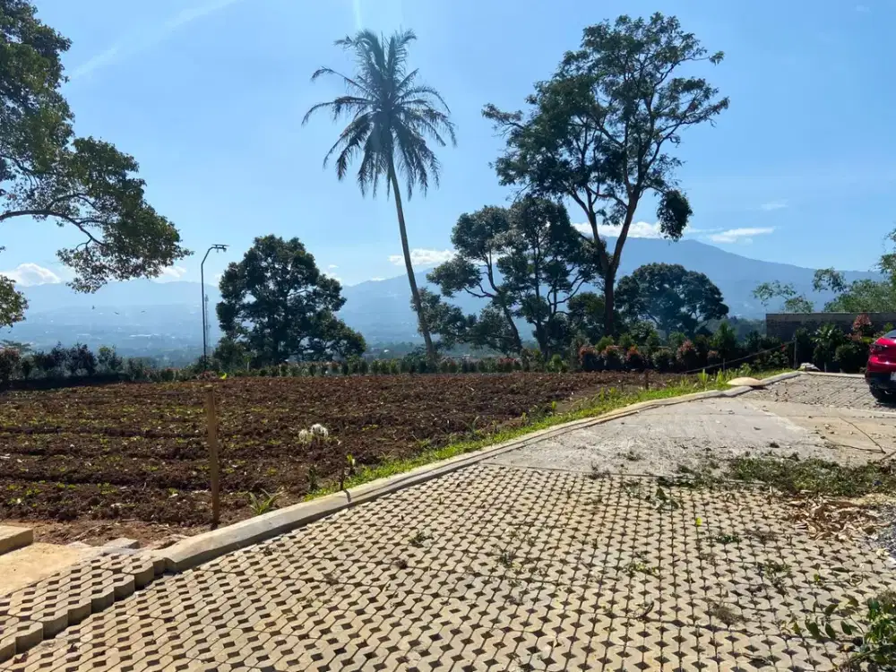 Tanah Full View Dijual di  Desa Cijeruk