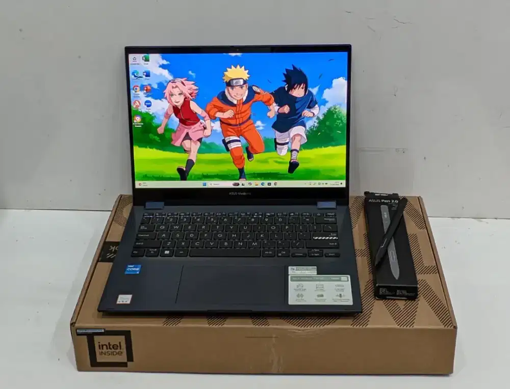 Laptop Asus Vivobook S14 Flip OLED Touchscreen Fullset