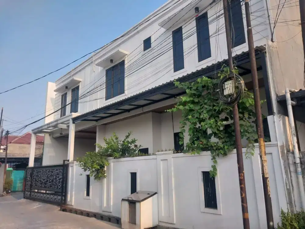 Dijual Rumah Mewah Fullyfurnished Bebas Banjir Di Bintara Bekasi