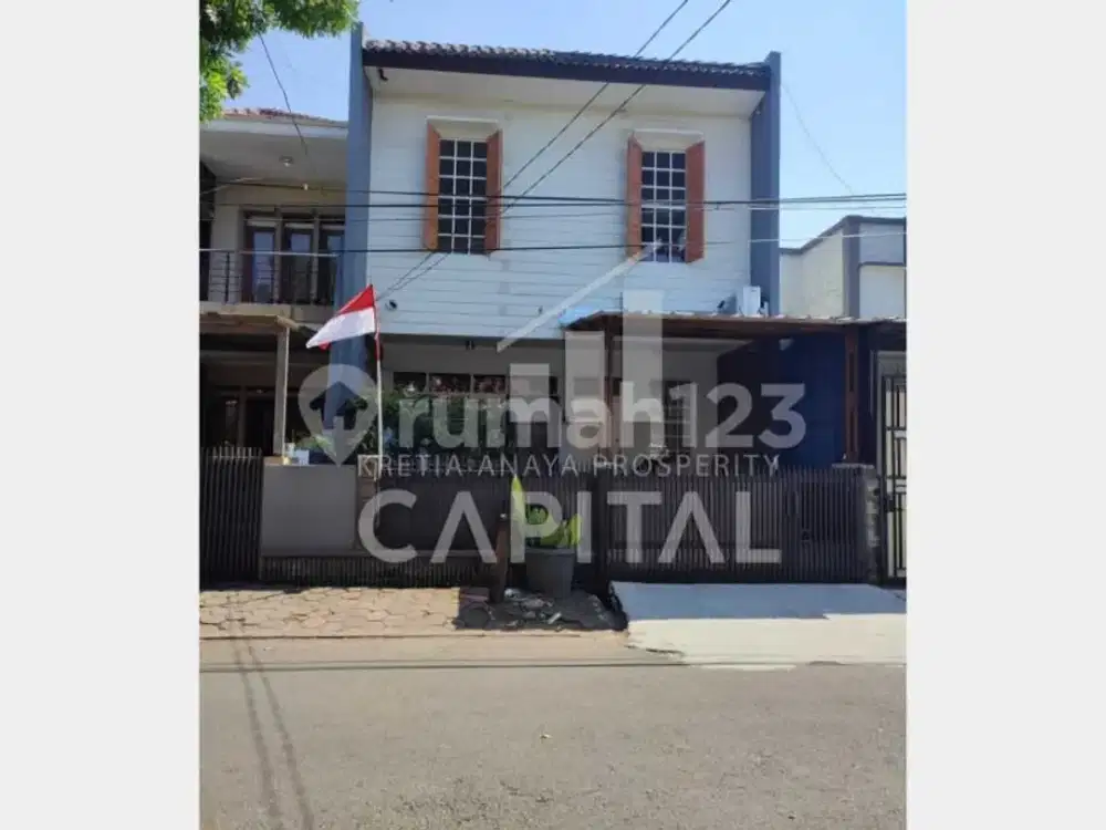 Rumah Strategis Banget di Komplek Kurdi Row Jalan Lebar dan Dekat ke Tol Mohamad Toha