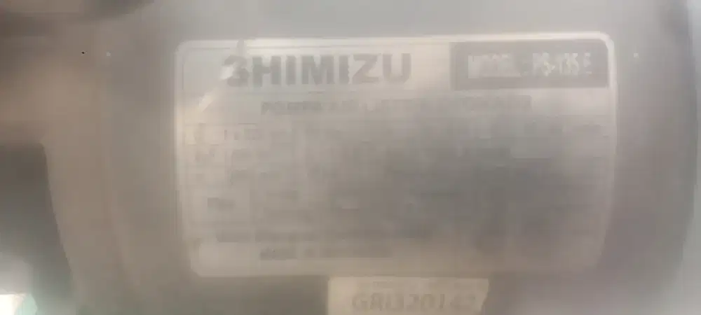 Pompa air Shimizu