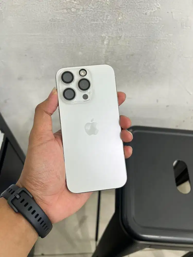 Iphone 15 Pro Cukai 128Gb White Titanium