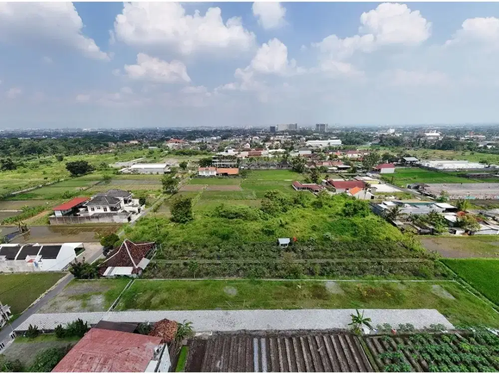 Dekat Kampus UGM Tanah Dijual Jogja di Jl. Kaliurang Km.8