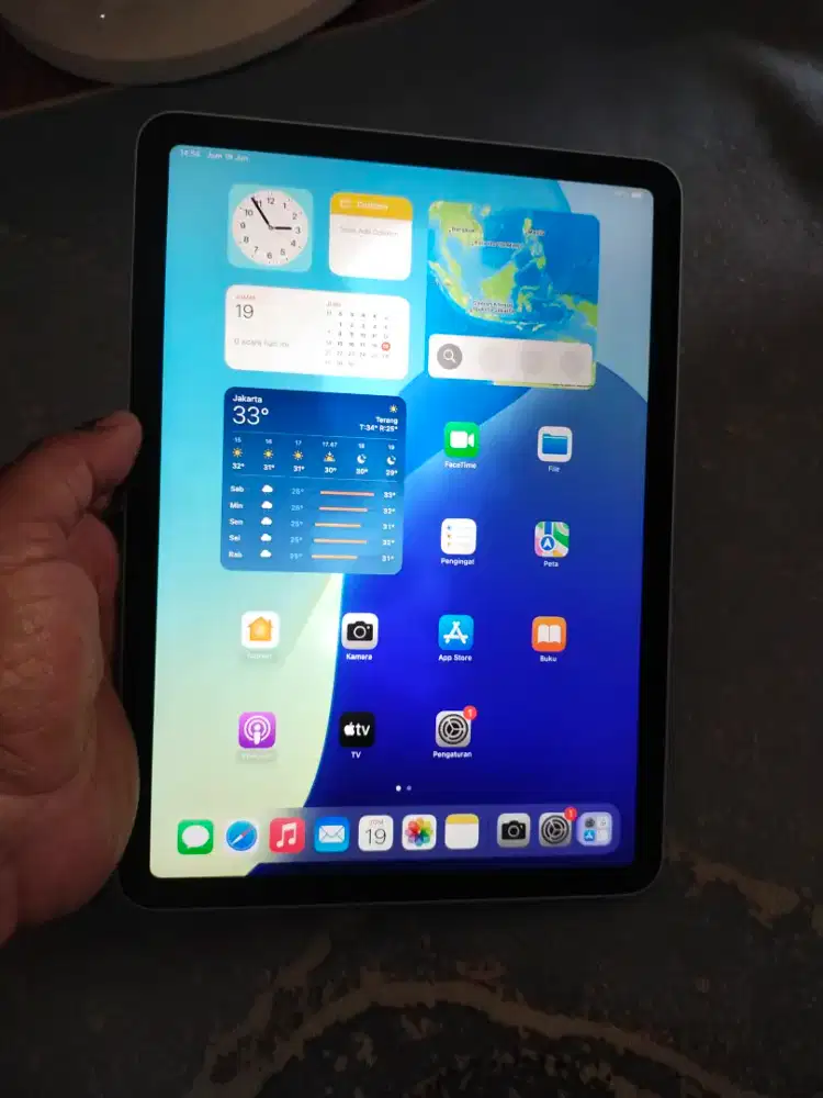 Ipad Air 11 M2 128gb wifi unit only MINUS baca deskripsi bisa tt hp
