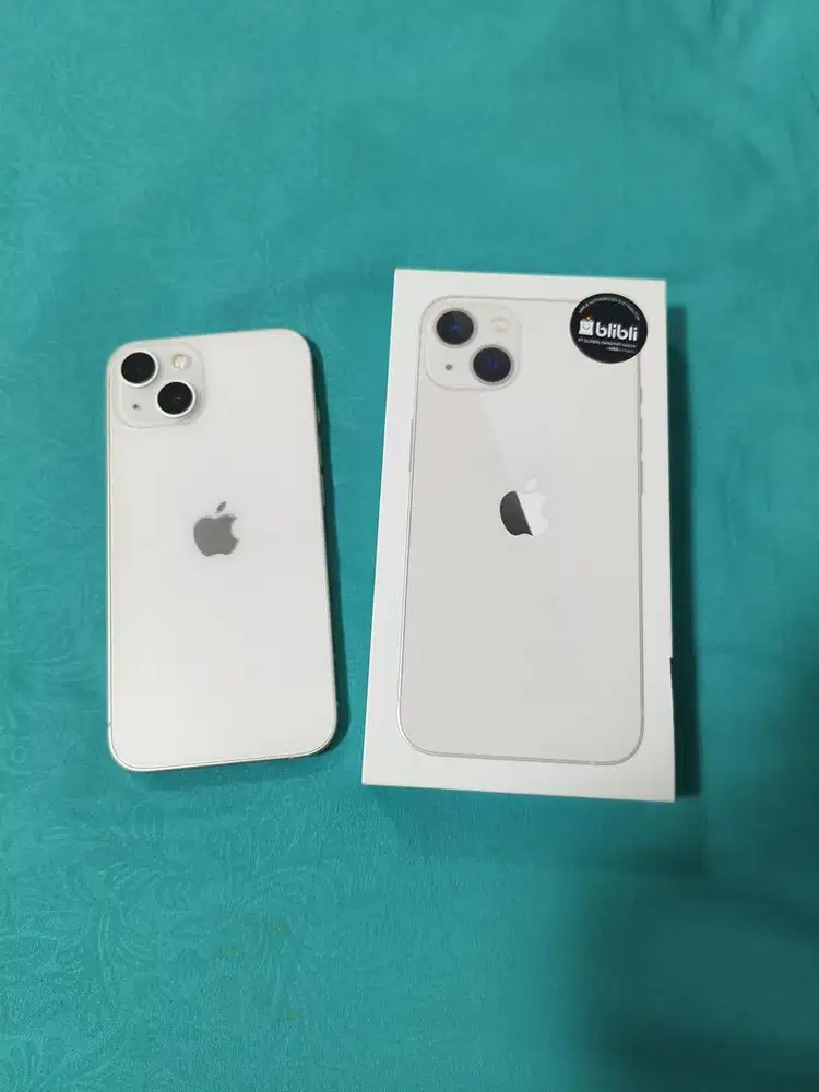 Iphone 13 White 128Gb - Ex Resmi Indonesia
