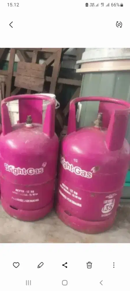 Tabung Gas Pink 12 kg