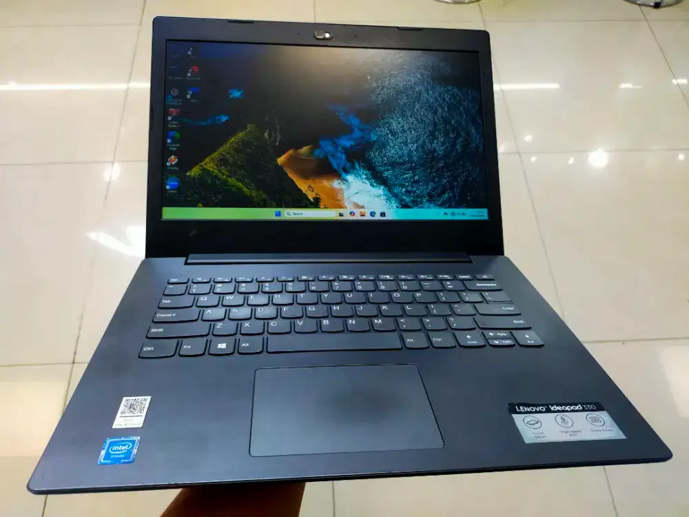 Dijual laptop Lenovo Ideapad 330 ram 8GB DDR4 SSD 128GB Win 11