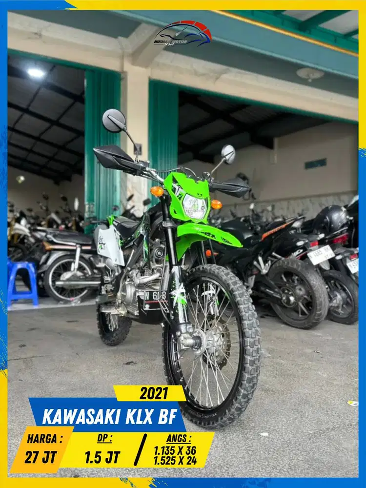 KAWASAKI KLX BF 2021 MONGGO GAS POLL MASZEHH HIKMAH MOTOR KEPUH