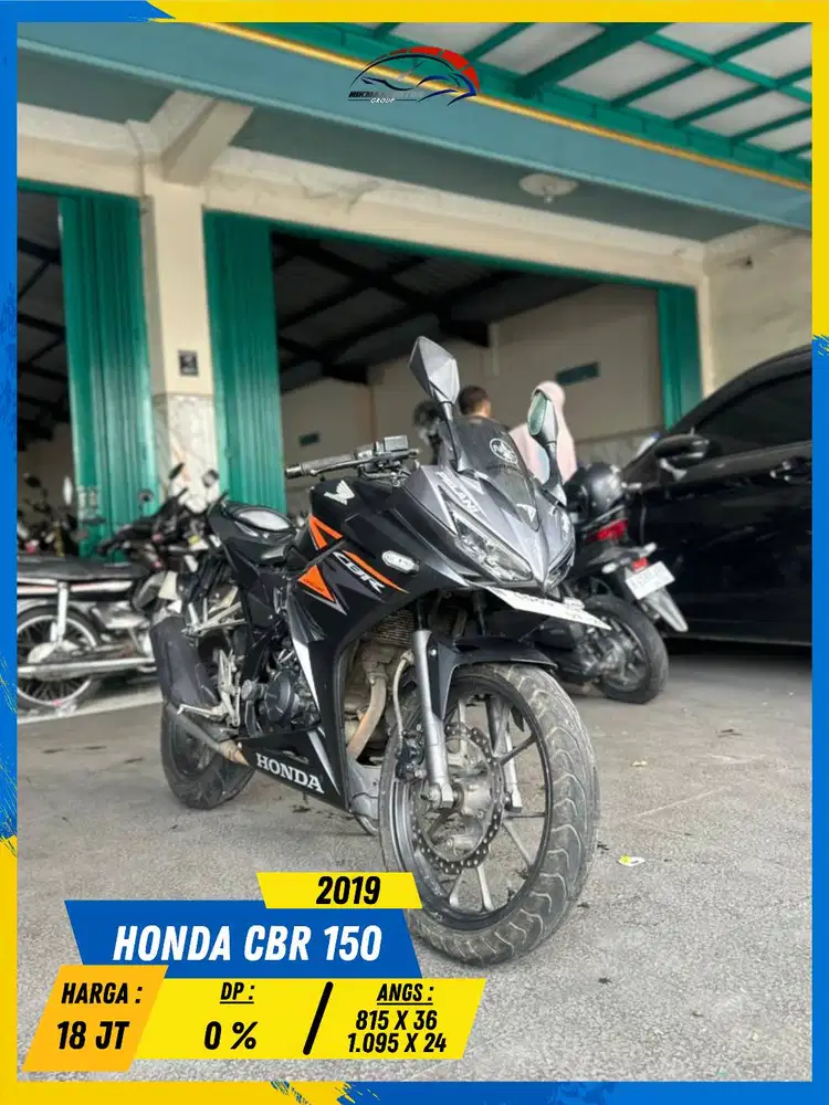 HONDA CBR 150 2019 MESIN DIJAMIN AMAN BOSKUU HIKMAH MOTOR KEPUH