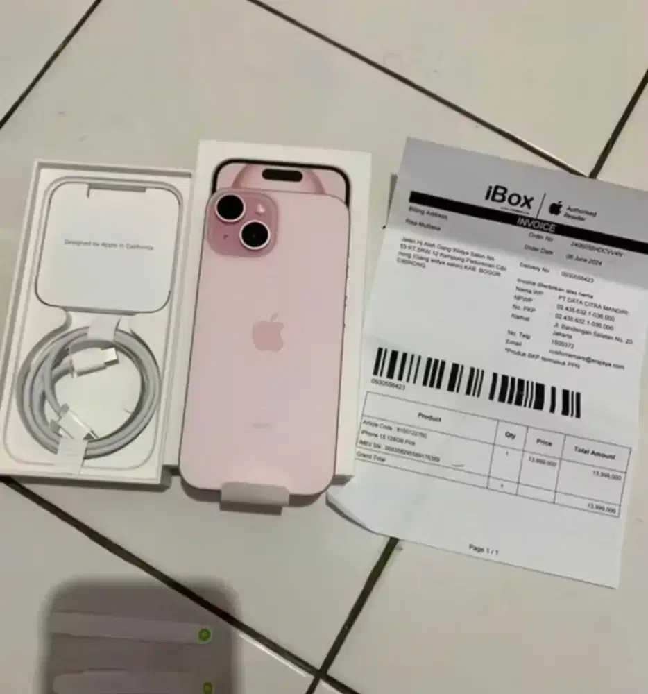 Iphone 15 128 New Segel 11,500 BU