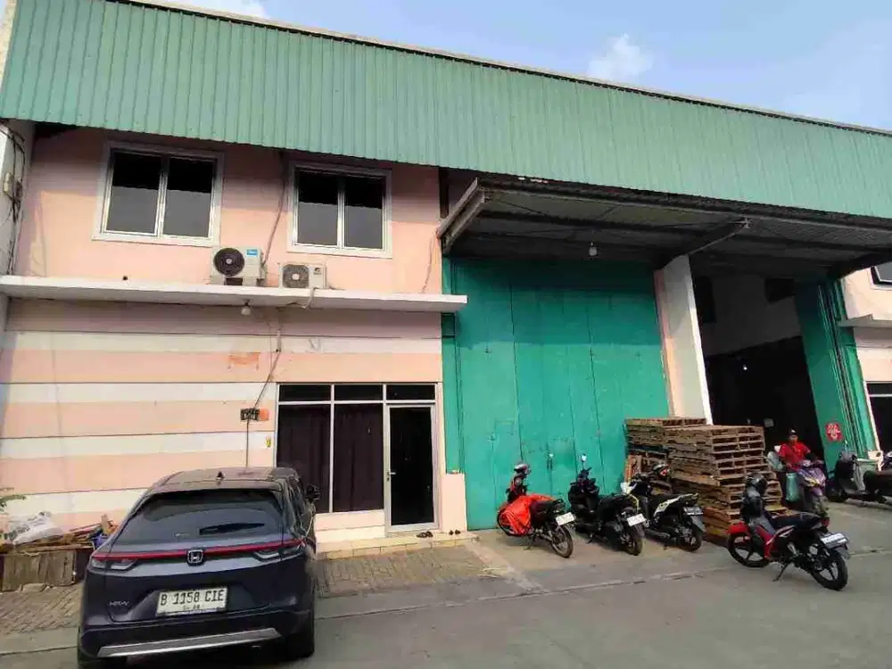 gudang rapi dekat gading serpong luas 720meter bebas banjir