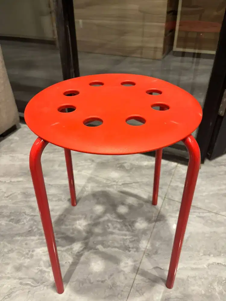 Kursi Bulat Plastik IKEA MARIUS