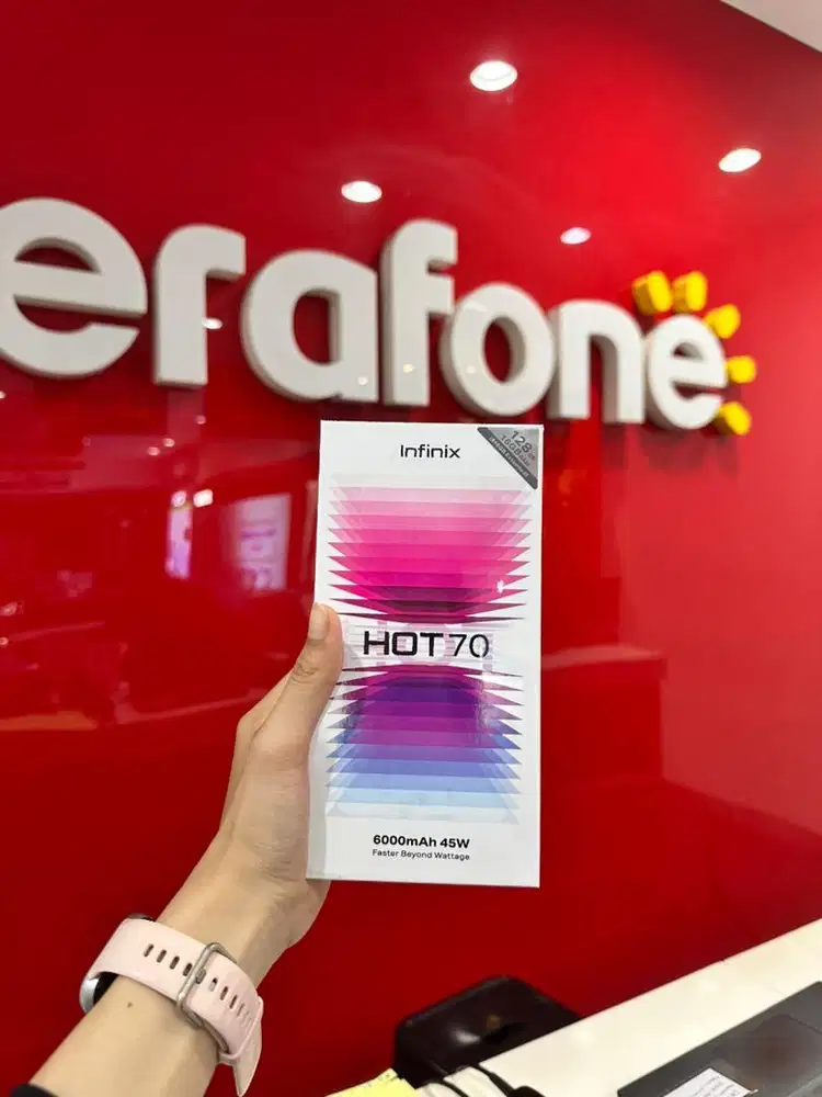 infinix hot 70 bisa kredit 0% tanpa dp modal ktp asli