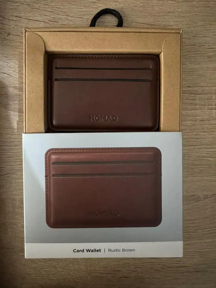 NOMAD GENUINE LEATHER CARD WALLET NO DEFECT