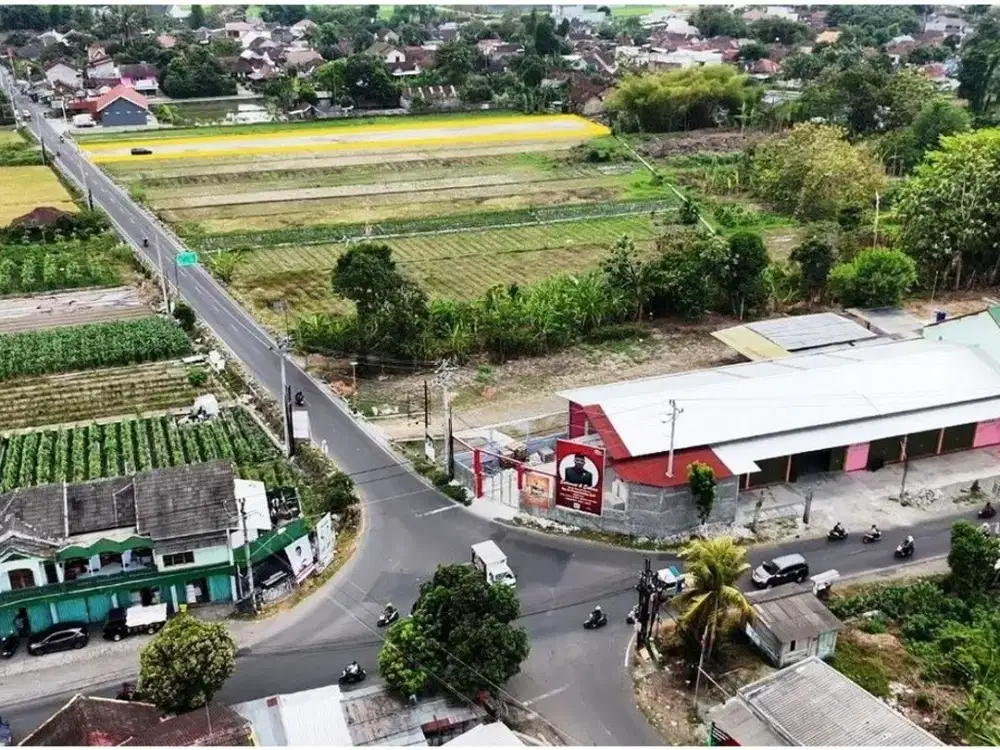 Iklan Tanah Dijual Jogja Godean Dekat Polsek Godean