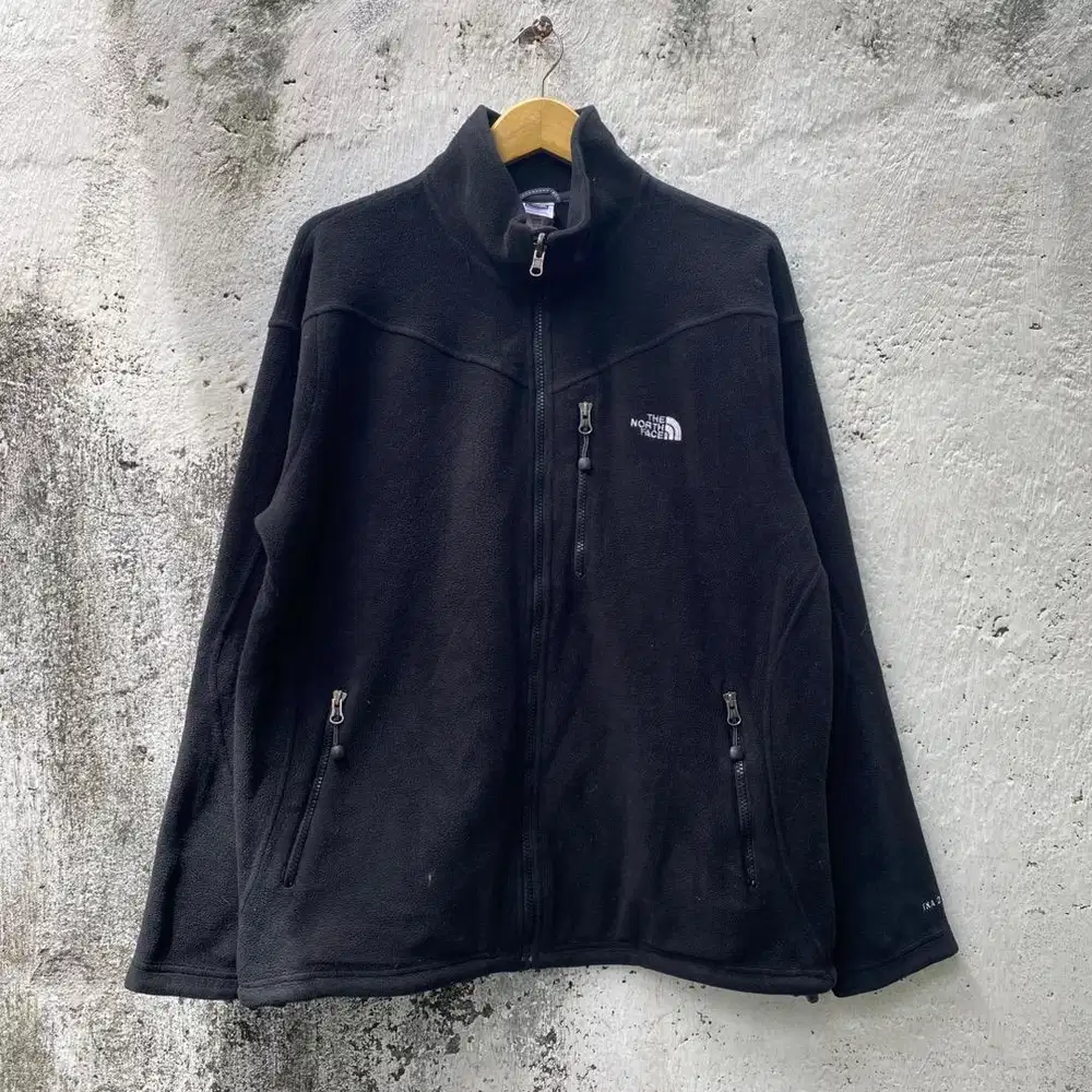 Jaket Polar The North Face TNF - Size XL - hitam black