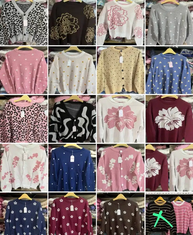SWEATER & CARDI RAJUT 62K AJA (NEW)