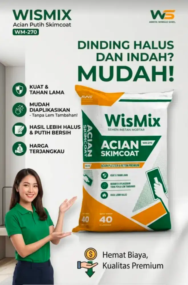 Perekat Acian Plester Render