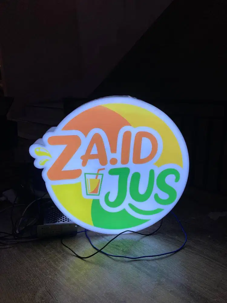 Neon Box Full Akrilik 1 Sisi Murah