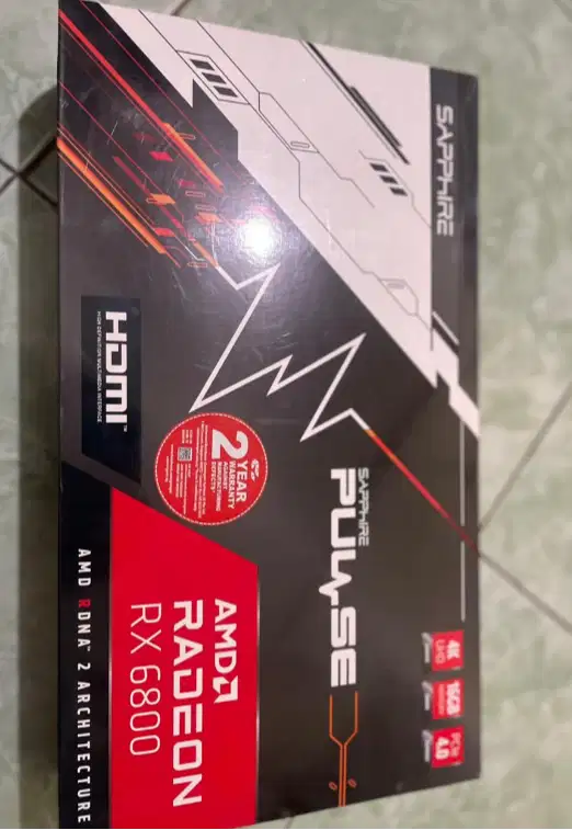 SAPPHIRE AMDA RADEON RX 16 gb ddr 6