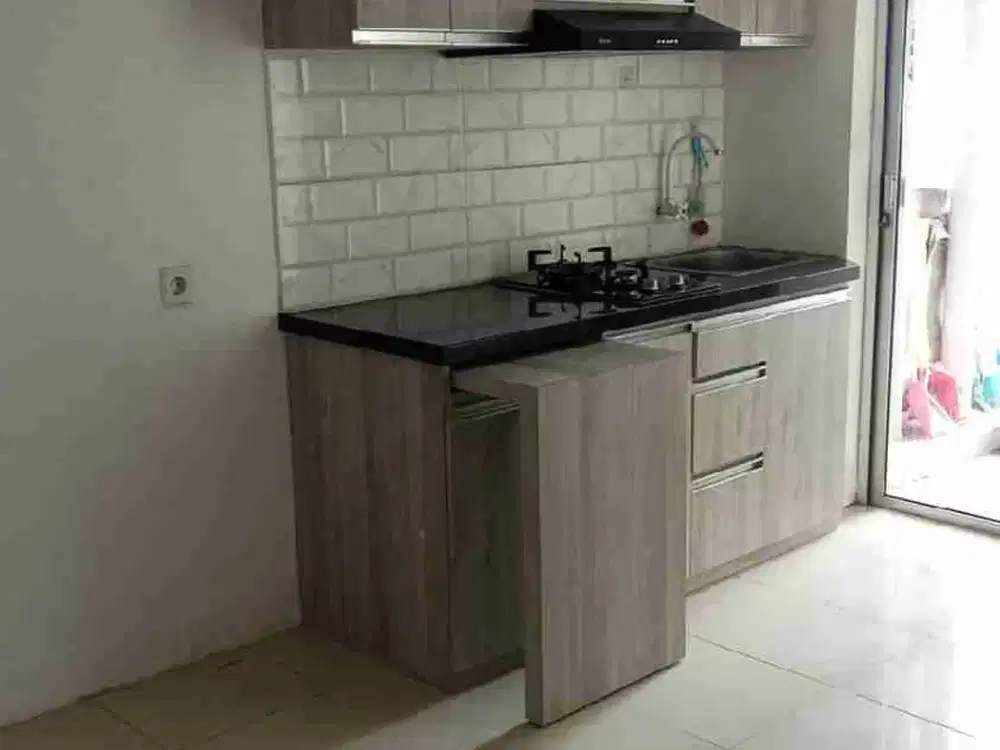 semi furnished apartemen bassura 2 br
