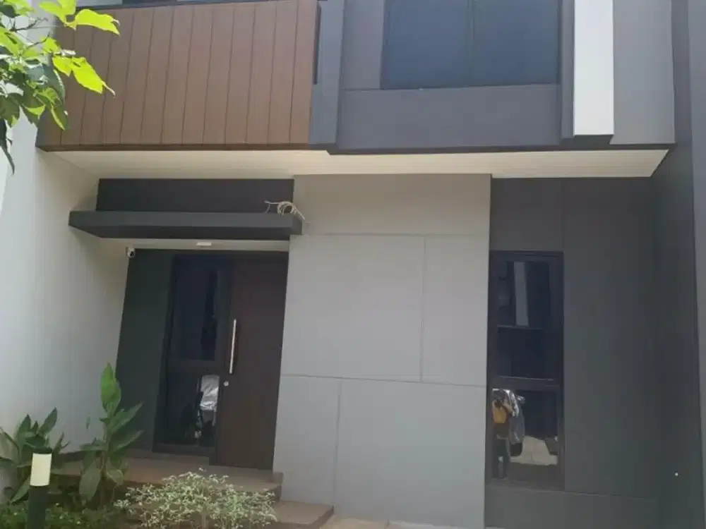 Disewa Rumah Modern Bebas Banjir di Cluster Regia SCG Bekasi