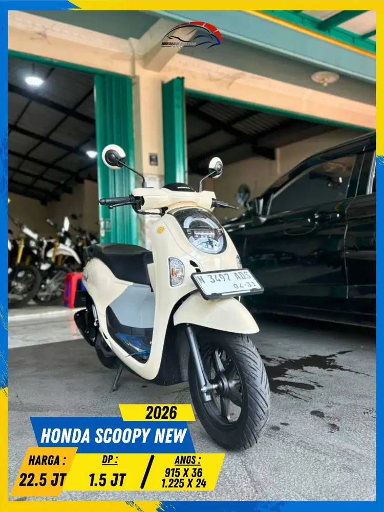 HONDA SCOOPY  NEW 2026 LIKE NEW MASZEHH HIKMAH MOTOR KEPUH