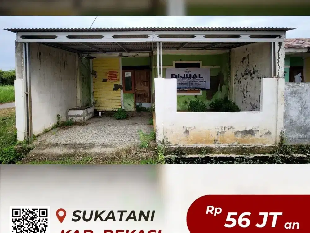 RUMAH ASETKU - SUKATANI (TANAH DAN BANGUNAN) KABUPATEN BEKASI