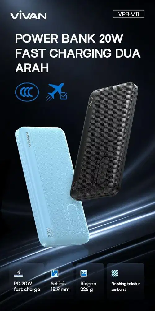 Powerbank vivan VPB M11
