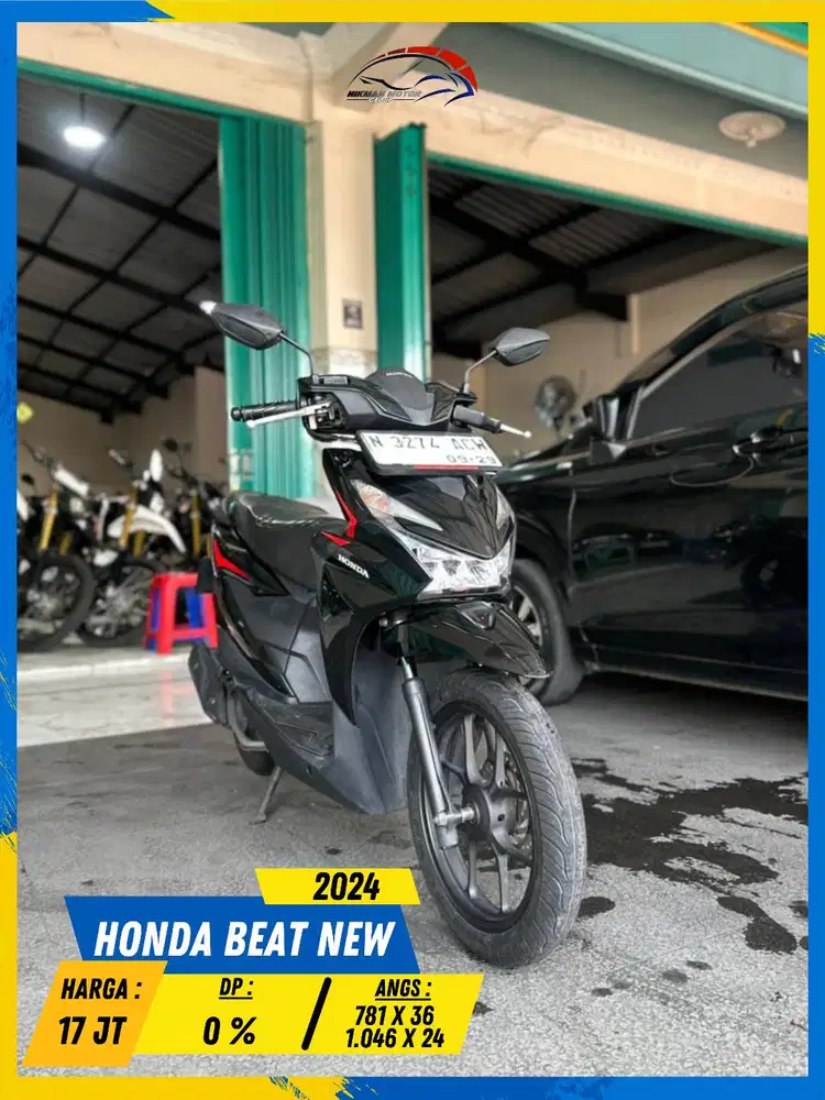 HONDA BEAT NEW 2024 MANTAP GASS MASZEHH HIKMAH MOTOR KEPUH