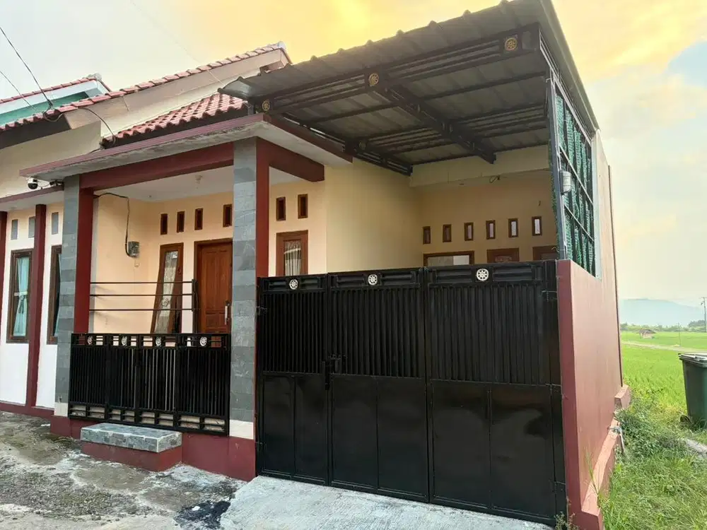 Jual Rumah Dekat Sawah