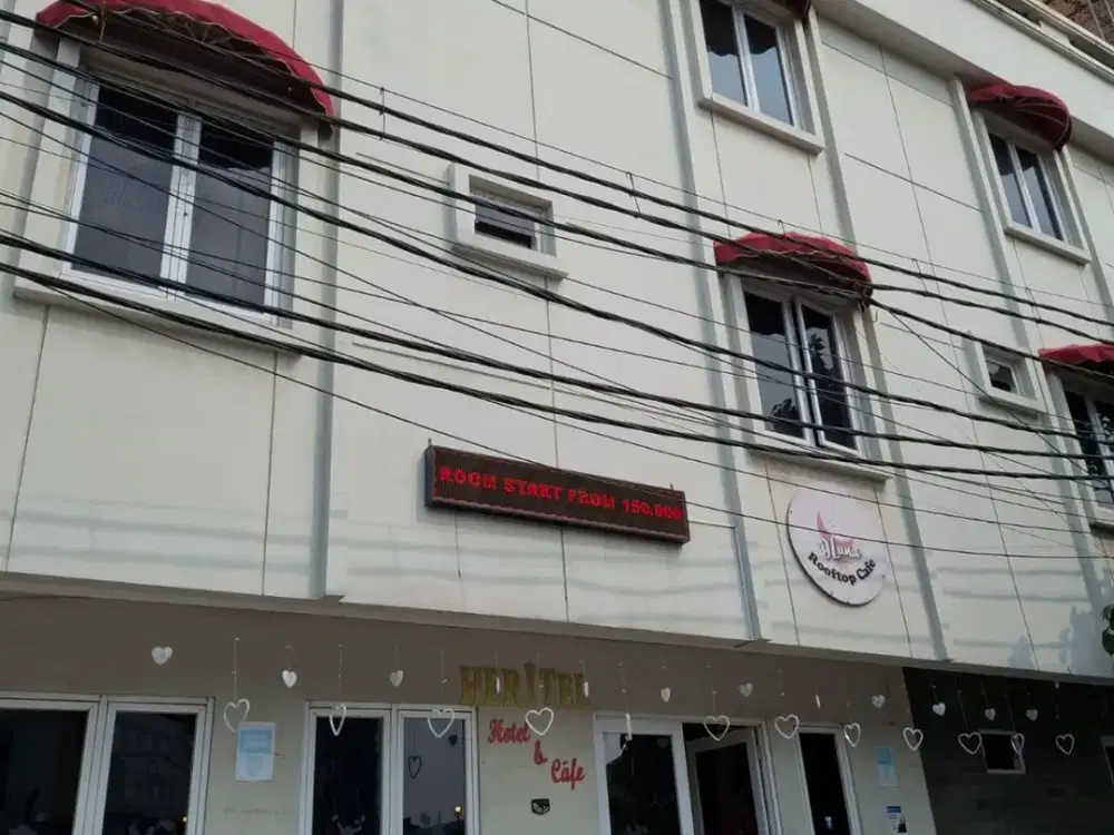 Ruko Hostel Strategis di Kawasan Tamansari Jakarta