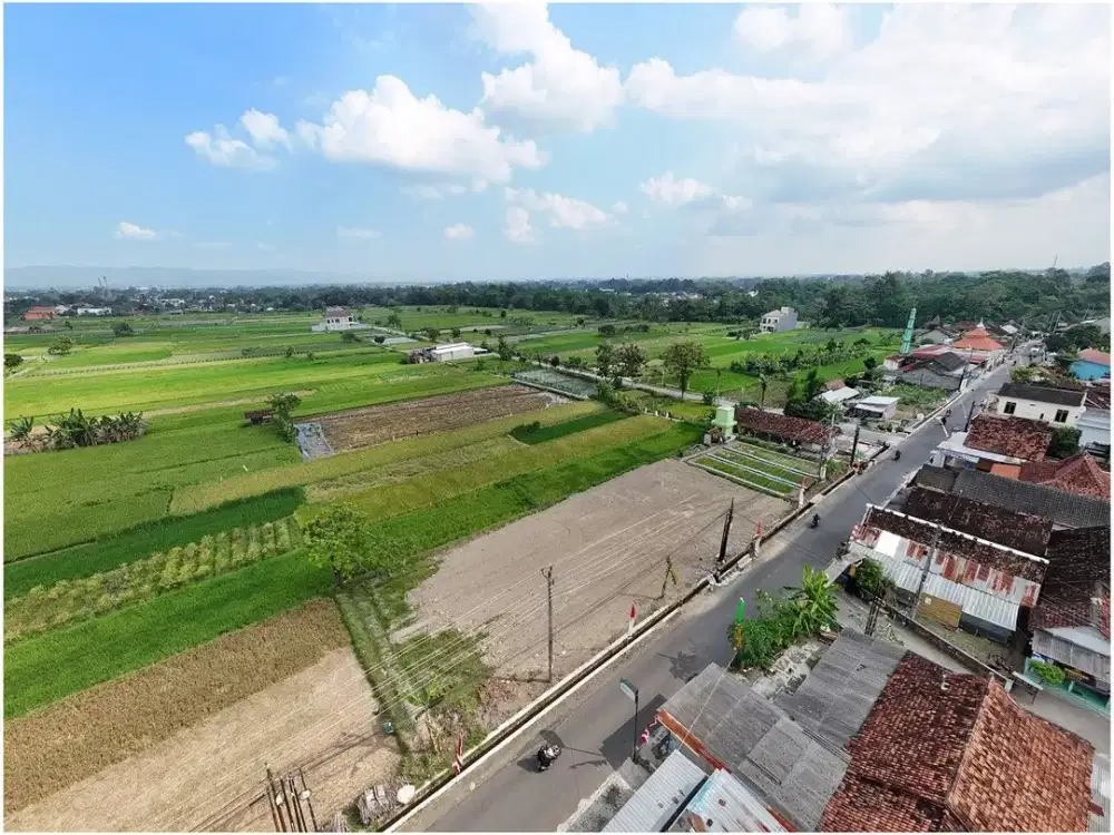 Dekat Stadion Maguwoharjo Jual Tanah Jogja di Purwomartani