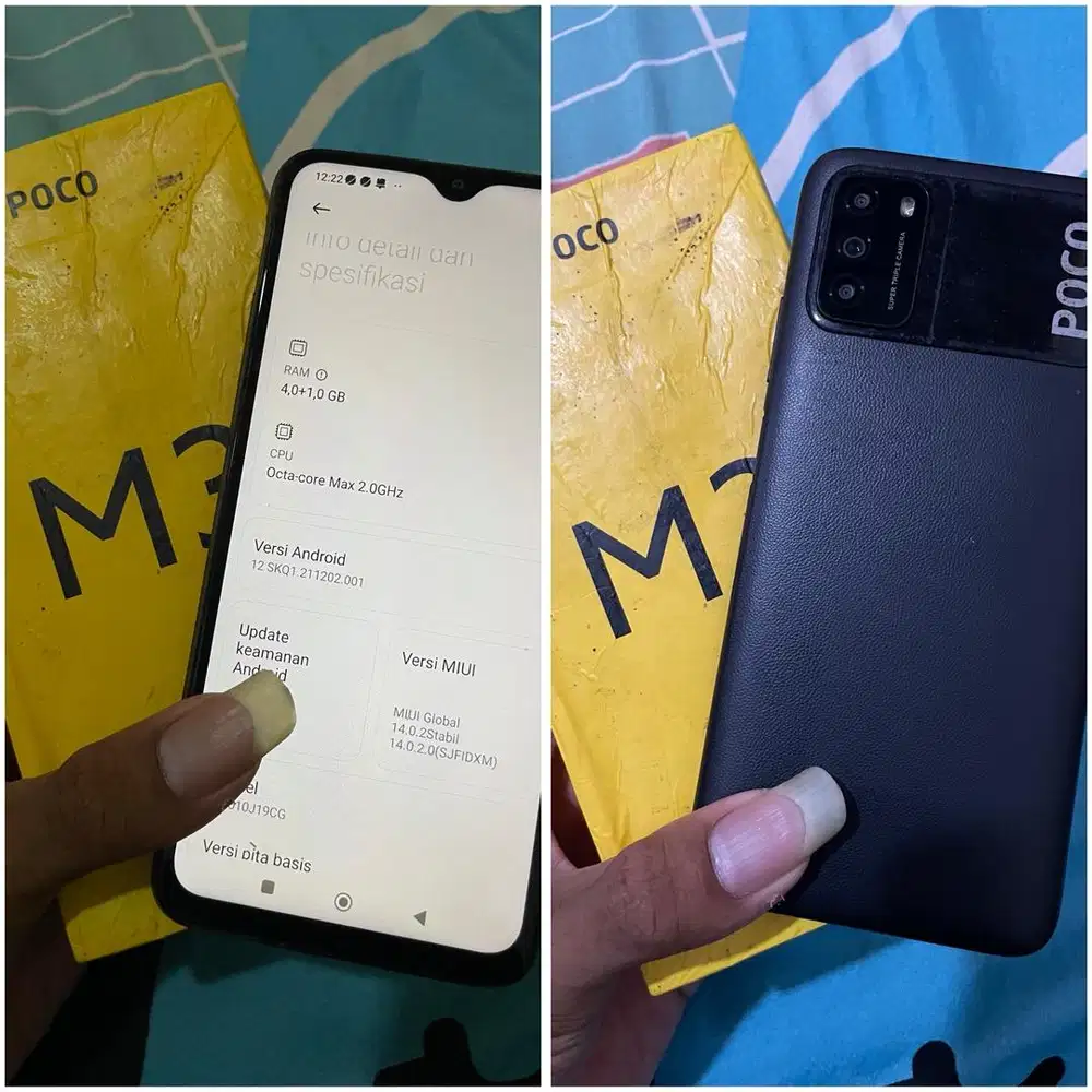 POCO M3 RAM 4+1/64