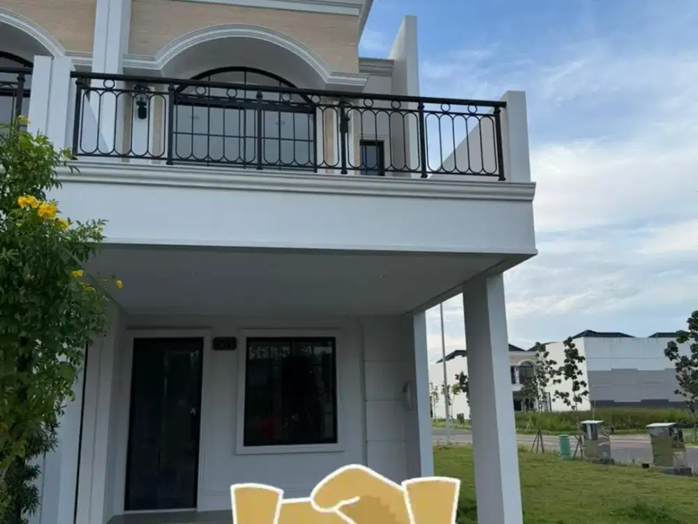 sewa rumah 2 lantai PIK 2 uk 4,5x10m kosongan posisi hook