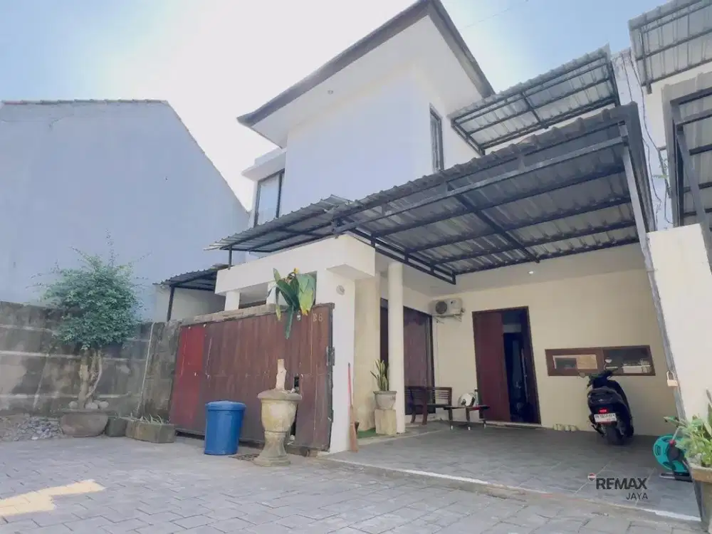Rumah Minimalis 2 Lantai Dijual di Area Tukad Badung Renon, Denpasar