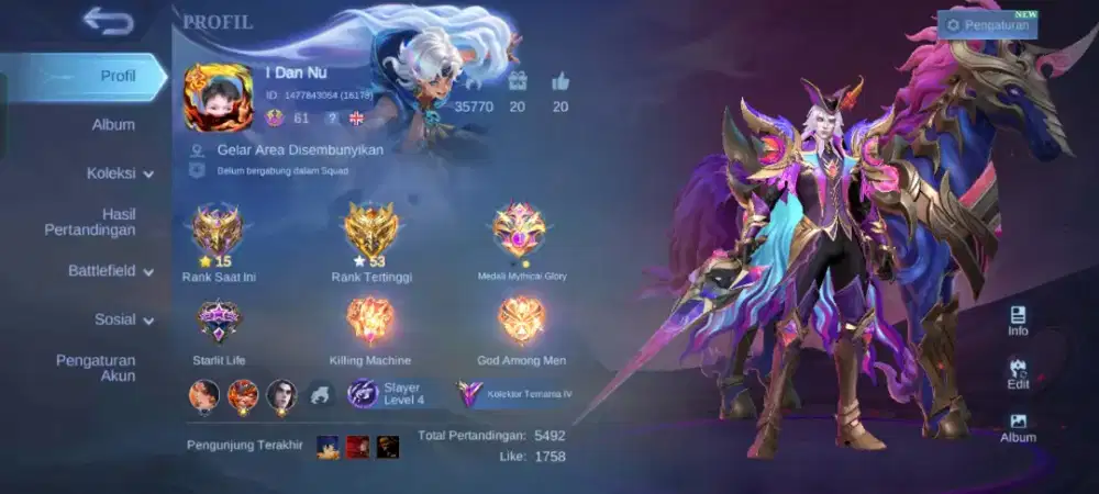 Akun mobile legend