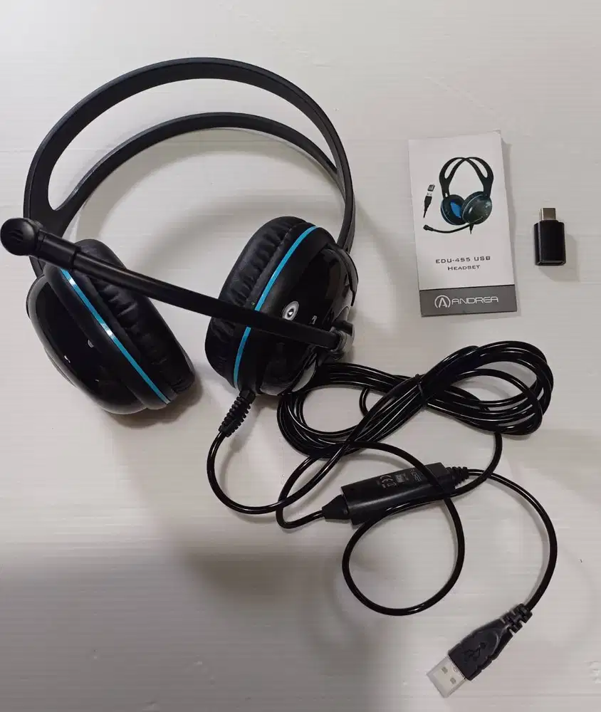 Headset Andrea Communications EDU-455 USB