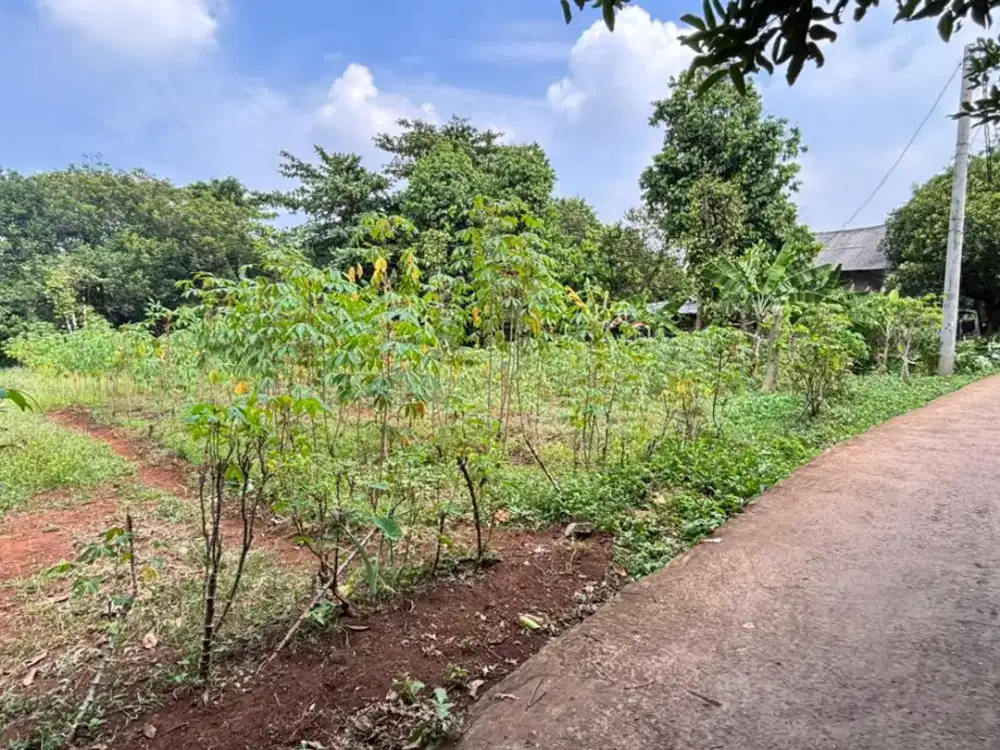 Lokasi Strategis, Tanah Siap Balik Nama 10 menit Gerbang Tol Burangkeng